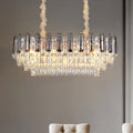 Clear Crystal chandelier - Oriel Lane for dining room view 1