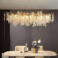 Crystal chandelier - Yule Court for dining room view 1