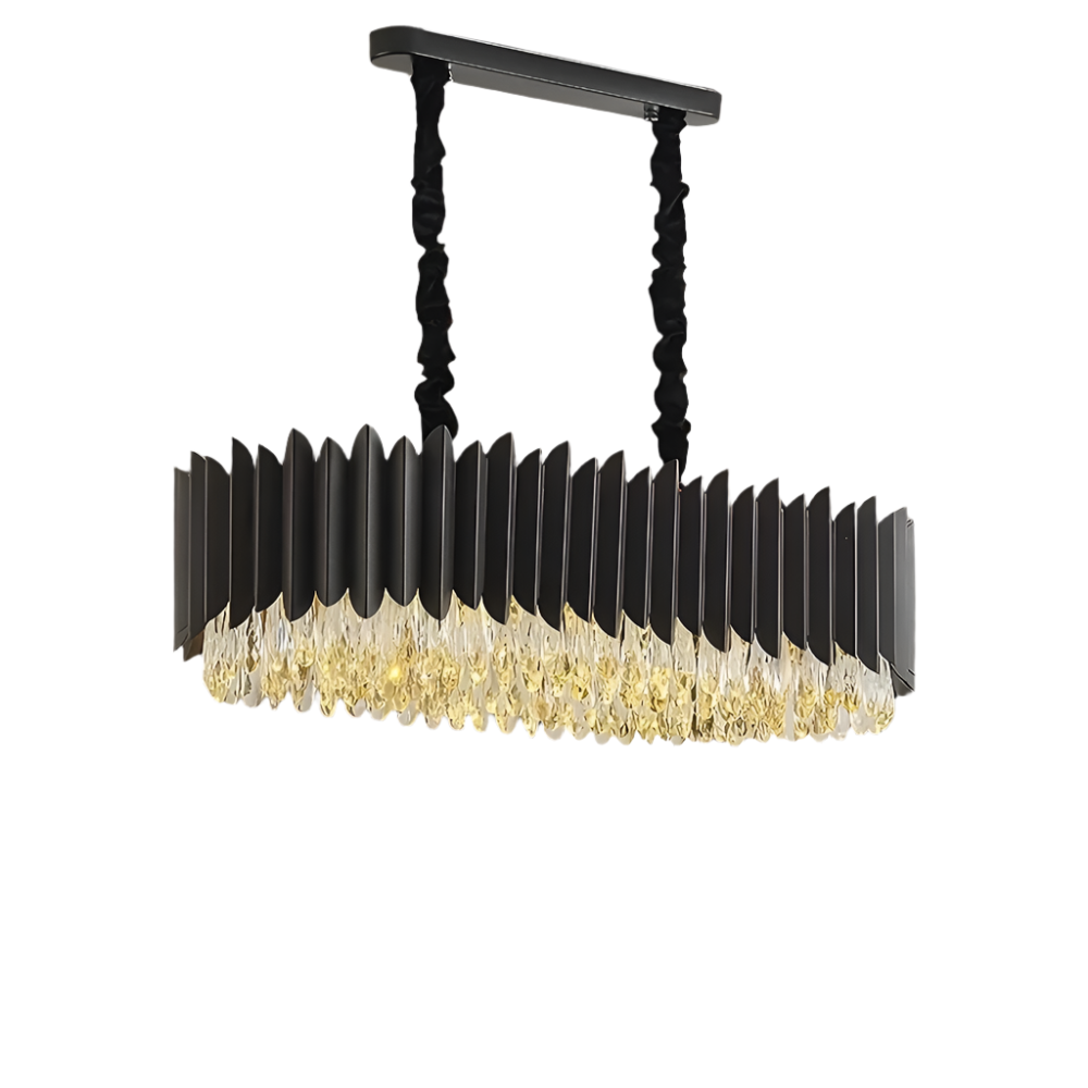 Clear Crystal chandelier - Pavia Lane for dining room view 5