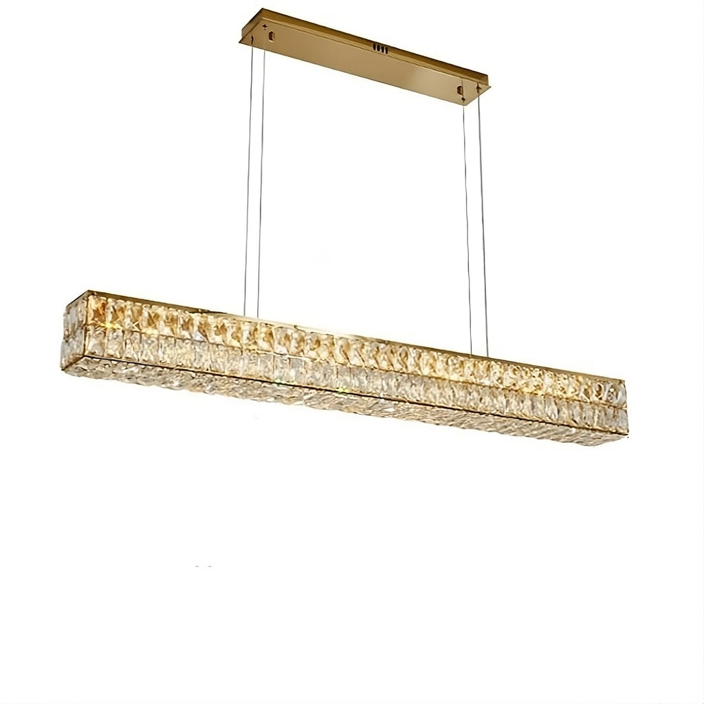 Clear Crystal chandelier - Esme Lane for dining room view 12