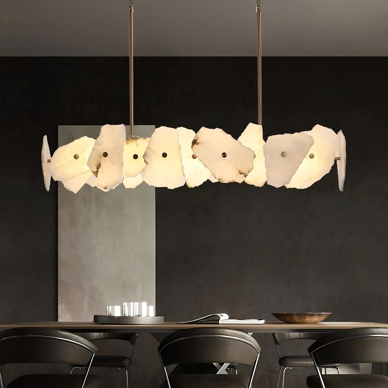 Copper Metal chandelier - Willa Bay for dining room view 5