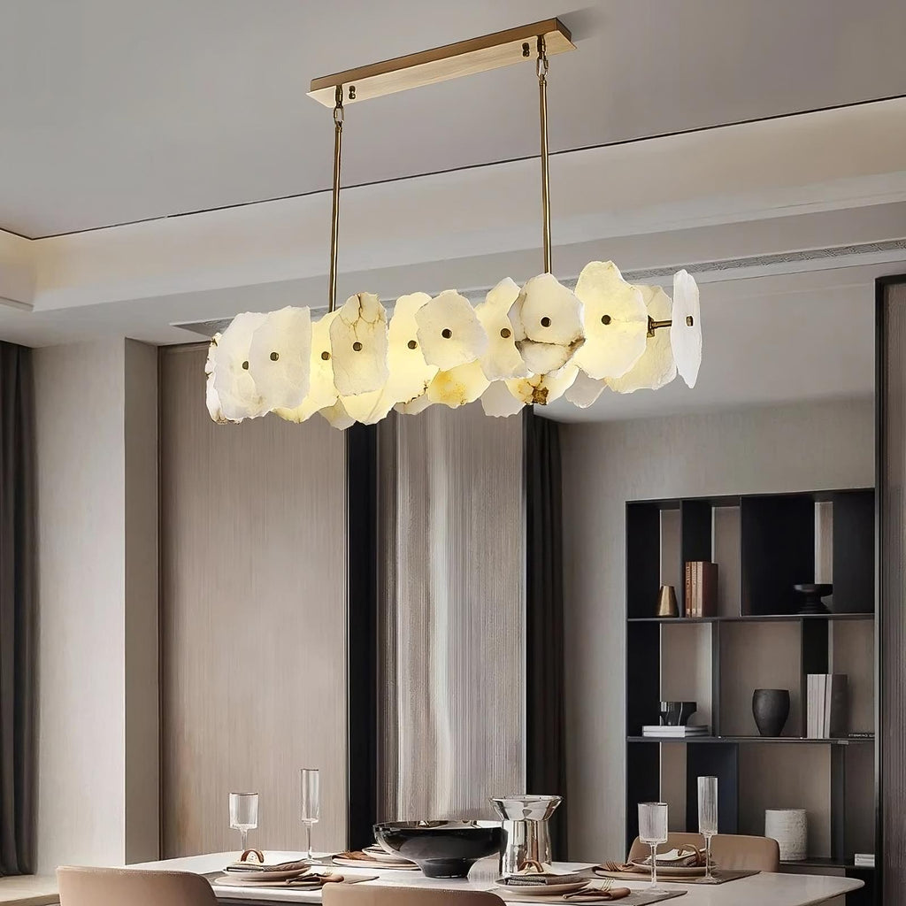 Copper Metal chandelier - Willa Bay for dining room view 3