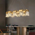 Clear Crystal chandelier - Liora Lane for dining room view 1