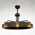 Glass chandelier - Haven Stone for dining room view 1