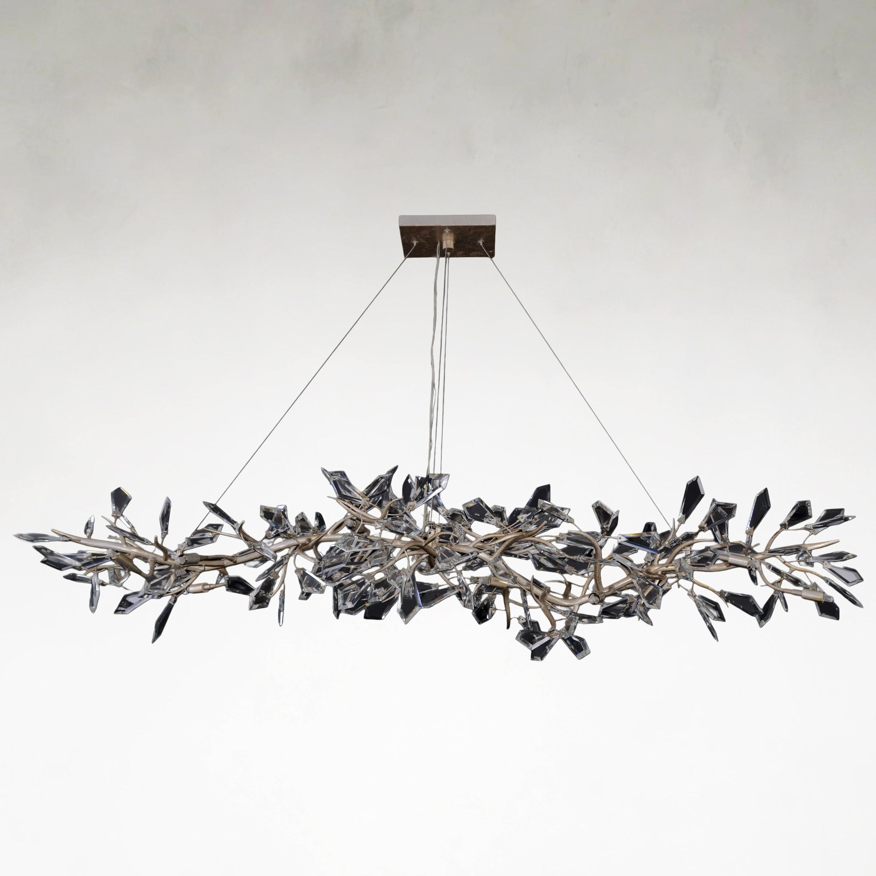 Crystal chandelier - Thalia Stone for dining room view 4