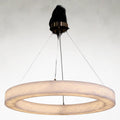 Alabaster Aureole 31.25 inch Pendant Ceiling Lamp, Medium