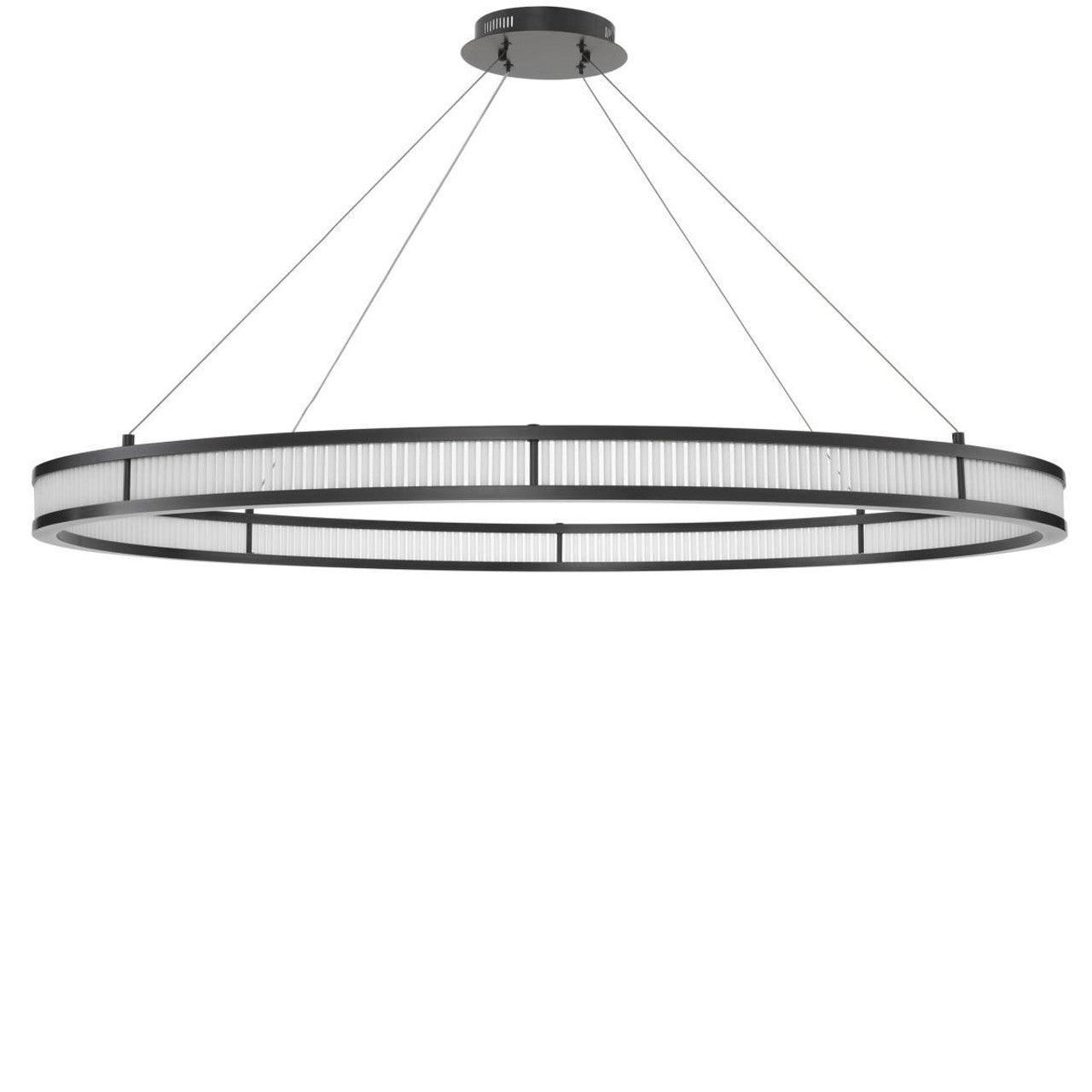 Bronze Glass chandelier - Wren Verge for dining room view 3