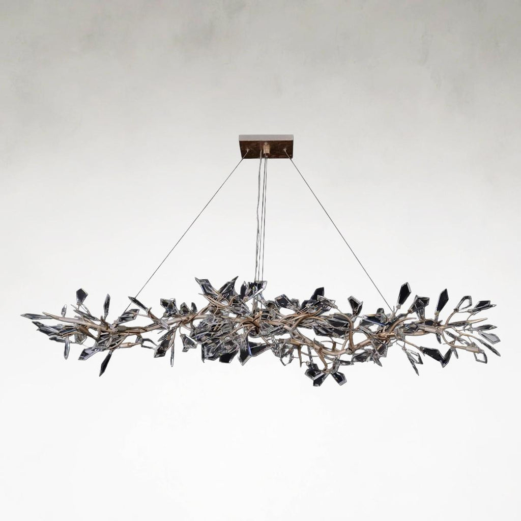 Crystal chandelier - Thalia Stone for dining room view 3