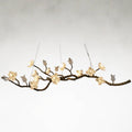 Bronze Acrylic chandelier - Yara Stone for dining room view 1