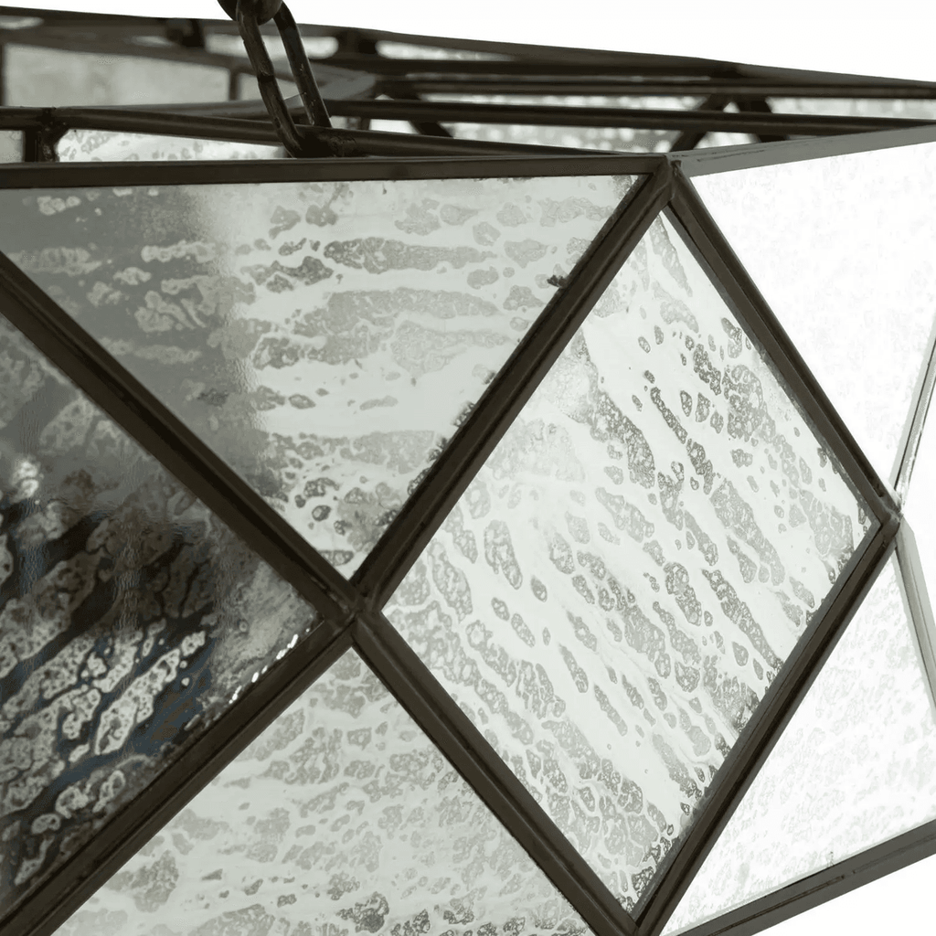 Clear Glass chandelier - Nico Dawn for dining room view 6