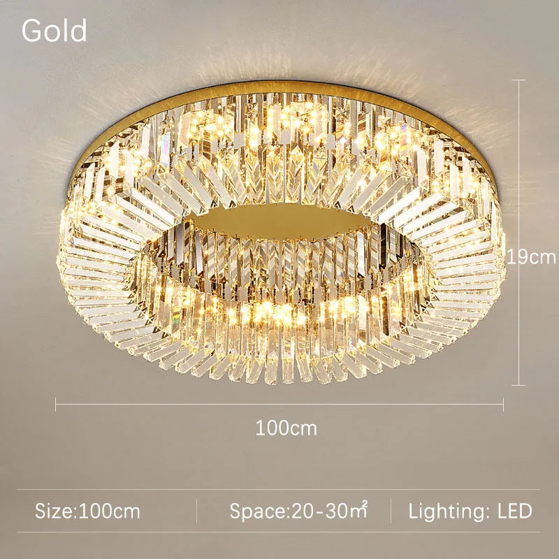 Clear Crystal chandelier - Petra House for dining room view 12