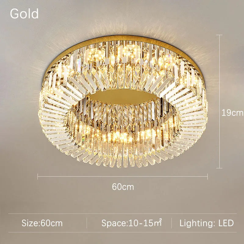 Clear Crystal chandelier - Maren Bay for dining room view 12
