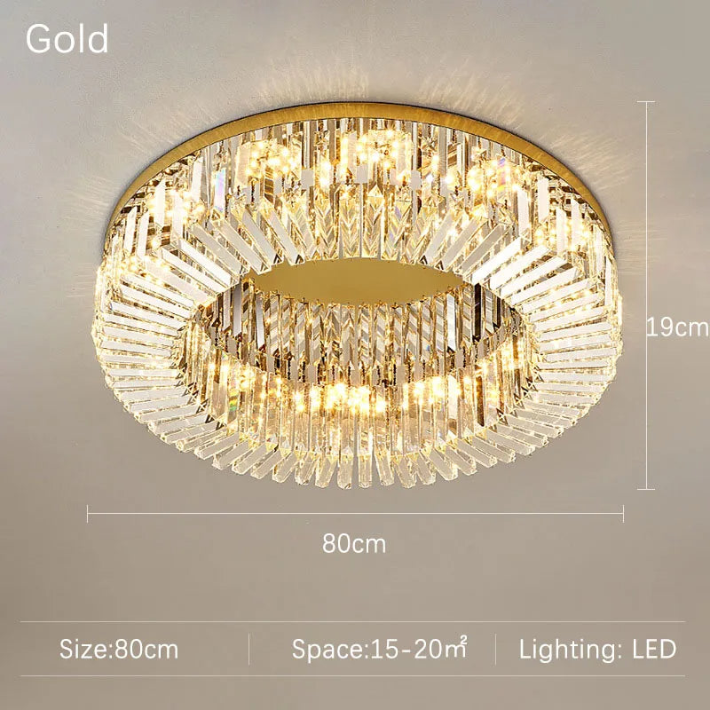 Clear Crystal chandelier - Petra House for dining room view 10