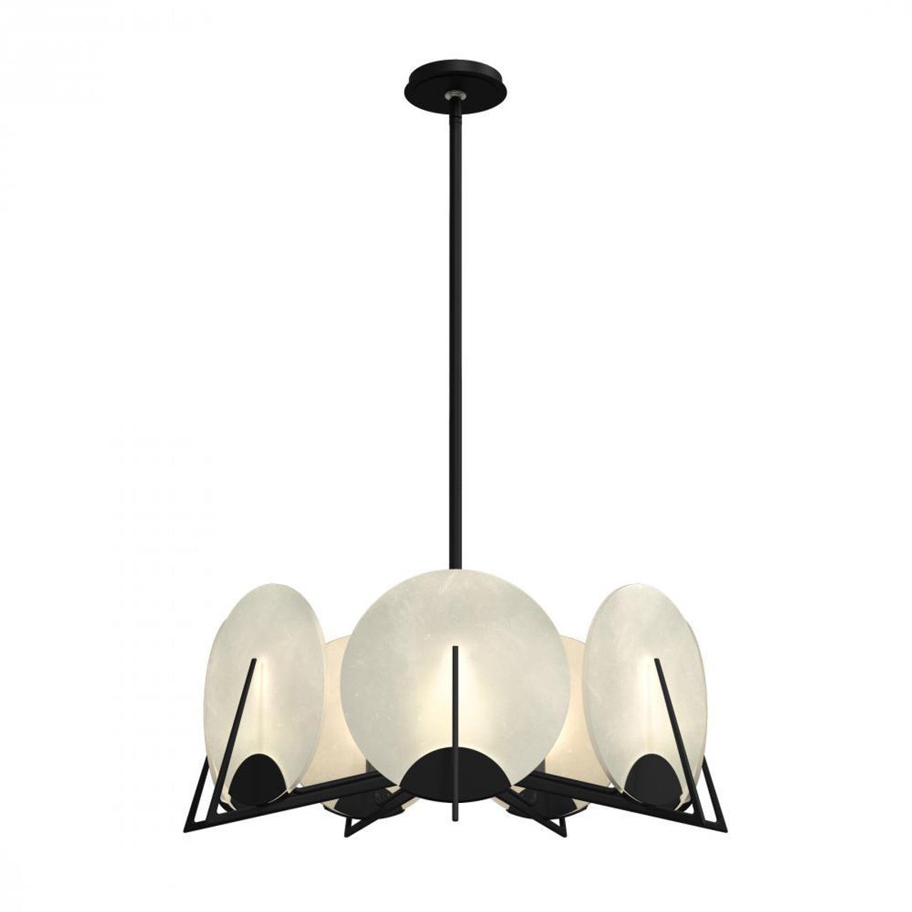 Callisto Pendant, 7-Light, White, 28.1"W (131059-SKT-MULT-02-AR 5YWQV9)