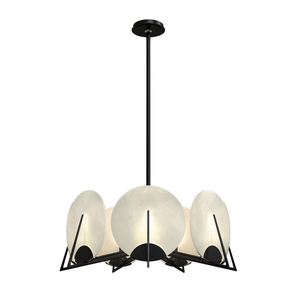 Callisto Pendant, 7-Light, Soft Gold, 28.1"W (131059-SKT-MULT-84-AR 5YWQVH)