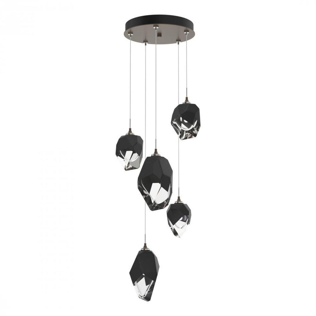 Chrysalis Pendant, 5-Light, White, White Polished Crystal, 15.7"W (131139-SKT-STND-02-WP0756 5YZTHV)