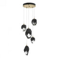 Griffin Stardust Pendant, 6-Lights, Vintage Platinum, Cool Grey, 39.2"W (131590-SKT-MULT-82-YL0709 5YZYDR)