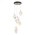 Chrysalis Pendant, 5-Light, Natural Iron, Black Polished Crystal, 15.7"W (131139-SKT-STND-20-BP0756 5YZTJH)