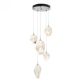 Griffin Stardust Pendant, 6-Lights, Oil Rubbed Bronze, Cool Grey, 39.2"W (131590-SKT-MULT-14-YL0709 5YZYDM)