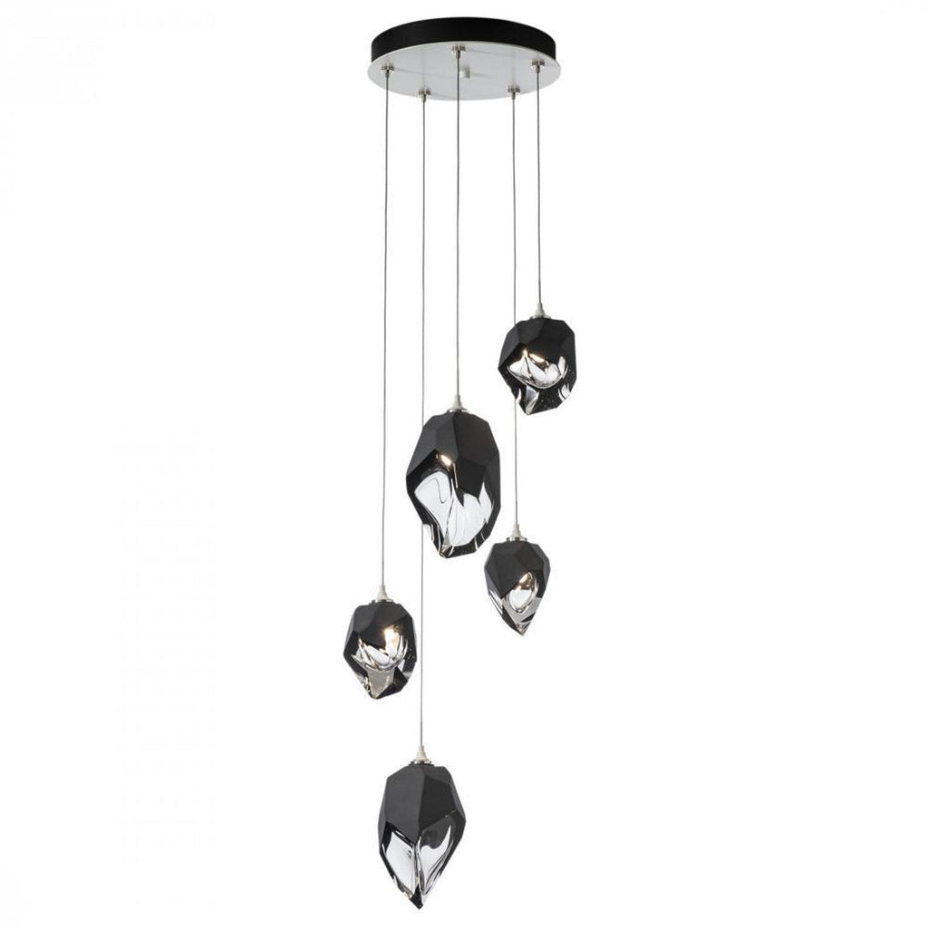Chrysalis Pendant, 10-Light, Sterling, White Crystal, 44.7"W (131144-SKT-LONG-85-WP0755 5YZWE5)