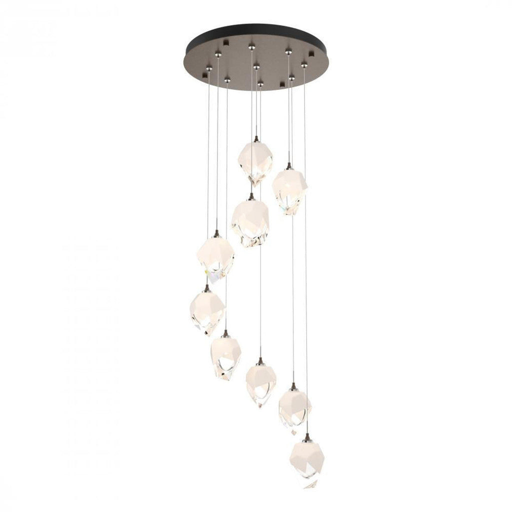 Griffin Stardust Pendant, 6-Lights, Sterling, Cool Grey, 39.2"W (131590-SKT-MULT-85-YL0709 5YZYDW)