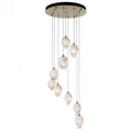 Chrysalis Pendant, 10-Light, Sterling, White Crystal, 10.1"W (131145-SKT-LONG-85-WP0756 5YZWFH)