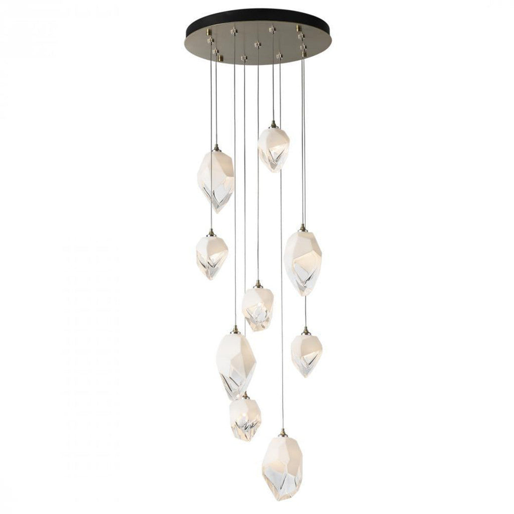 Chrysalis Pendant, 5-Light, Dark Smoke, White Crystal, 15.7"W (131139-SKT-STND-07-WP0756 5YZTJ3)