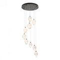 Chrysalis Pendant, 9-Light, Bronze, Black Polished Crystal, 20.5"W (131140-SKT-STND-05-BP0754 5YZUFH)