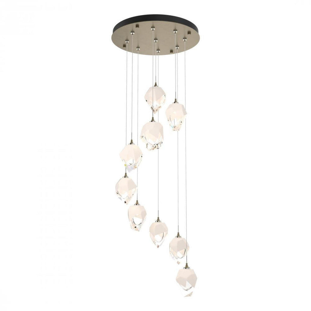 Griffin Stardust Pendant, 6-Lights, Soft Gold, Cool Grey, 39.2"W (131590-SKT-MULT-84-YL0709 5YZYDU)