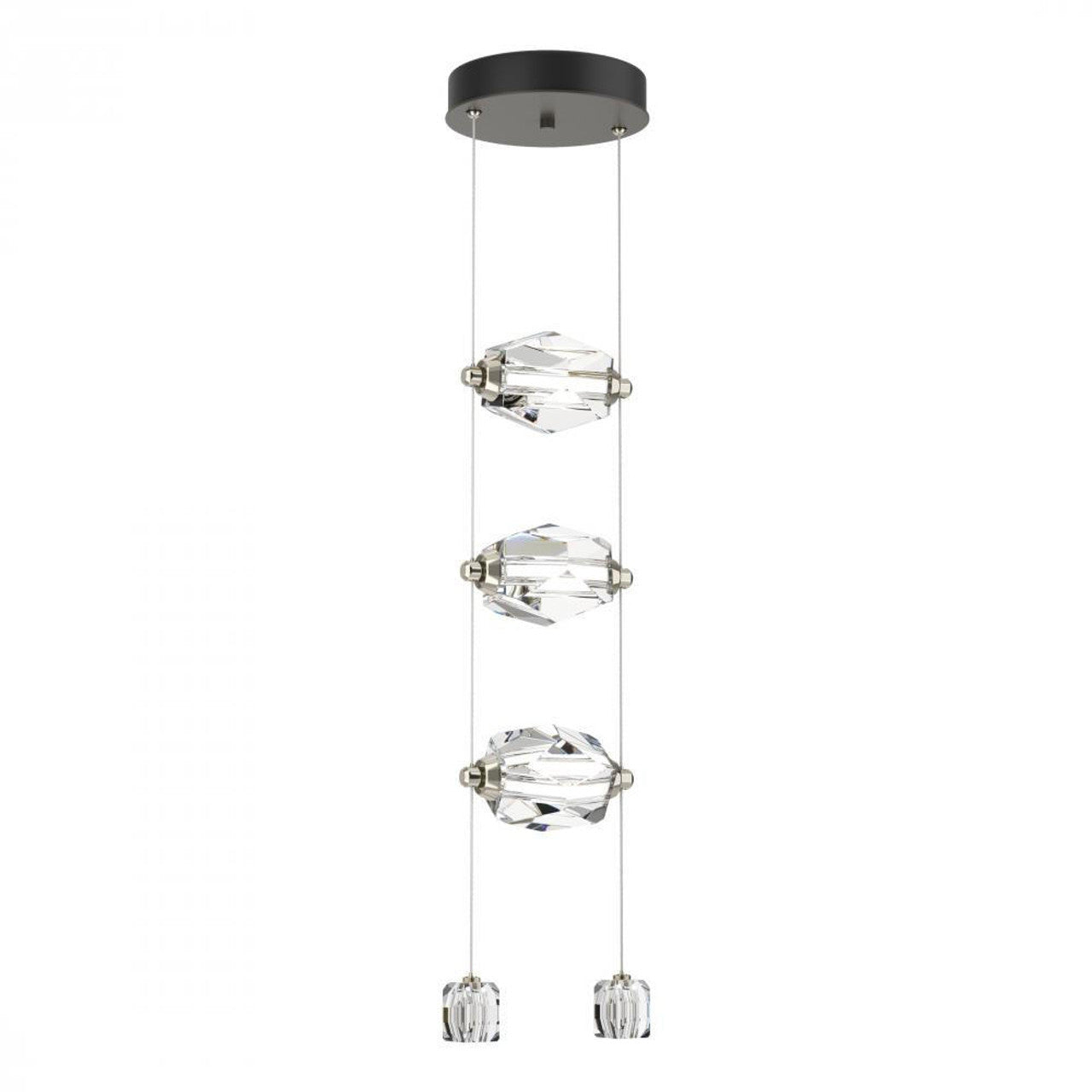 Gatsby Pendant, 9-Light, LED, Sterling, 27.5"W (139056-LED-STND-85-CR 5Z5XUD)