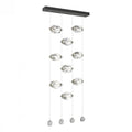 Chrysalis Pendant, 9-Light, Black, Black Polished Crystal, 20.5"W (131140-SKT-STND-10-BP0754 5YZUFR)