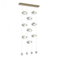 Gatsby Pendant, 9-Light, LED, Dark Smoke, 27.5"W (139056-LED-STND-07-CR 5Z5XU6)