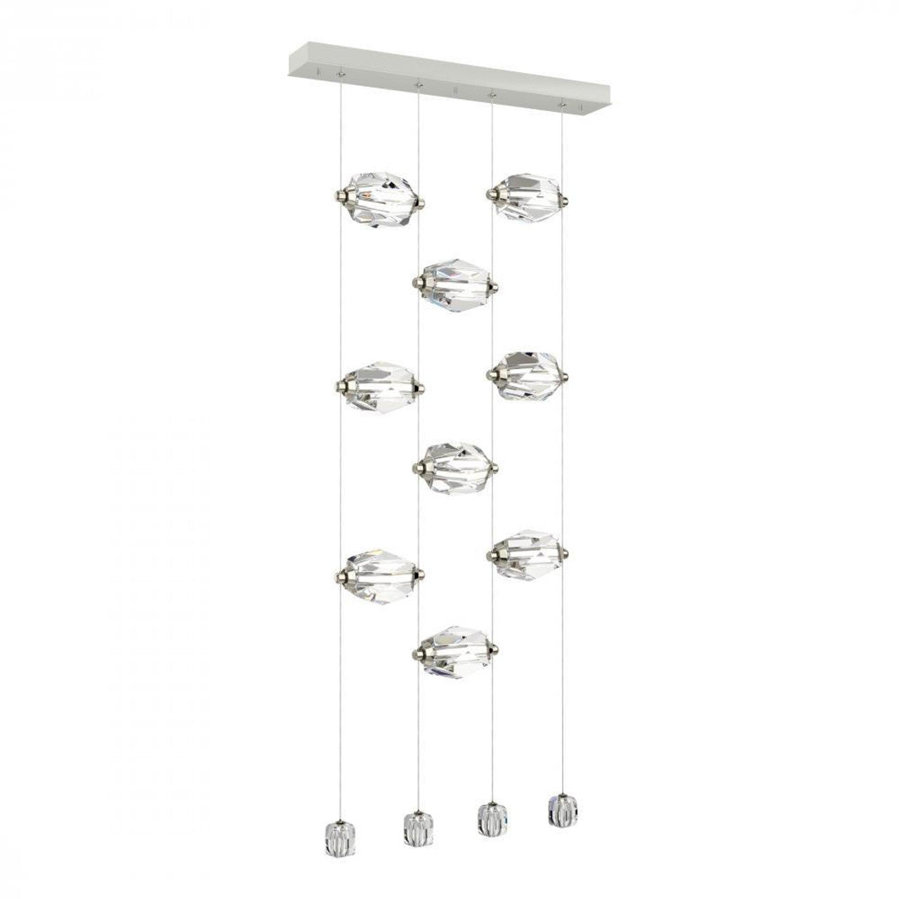 Gatsby Pendant, 9-Light, LED, Dark Smoke, 27.5"W (139056-LED-STND-07-CR 5Z5XU6)