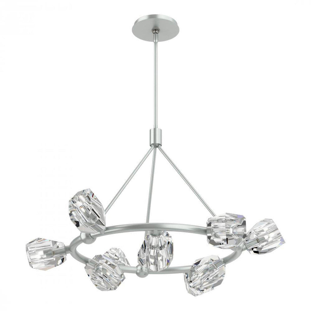 Gatsby Pendant, 9-Light, White, 31.7"W (131067-SKT-MULT-02-CR 5YWQVY)