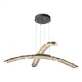 Glissade Double Large Pendant, LED, White, Clear, 43.5"W (137587-LED-STND-02-ZM0749 5Z3115)