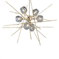 Chrysalis Pendant, 5-Light, Ink, White Polished Crystal, 15.7"W (131139-SKT-STND-89-WP0756 5YZUF7)