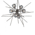Chrysalis Pendant, 5-Light, Oil Rubbed Bronze, White Polished Crystal, 15.7"W (131139-SKT-STND-14-WP0756 5YZTJC)