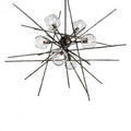 Chrysalis Pendant, 5-Light, Bronze, Black Polished Crystal, 15.7"W (131139-SKT-STND-05-BP0756 5YZTJ0)