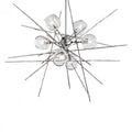 Chrysalis Pendant, 5-Light, Sterling, White Polished Crystal, 15.7"W (131139-SKT-STND-85-WP0756 5YZUEZ)