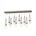 Chrysalis Pendant, 9-Light, Modern Brass, Black Crystal, 20.5"W (131140-SKT-LONG-86-BP0754 5YZUGK)