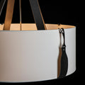 More Cowbell Pendant, 1-Light, LED, Dark Smoke, Clear, 40.3"W (136570-LED-STND-07-WD-ZM0560 5D6R2M)