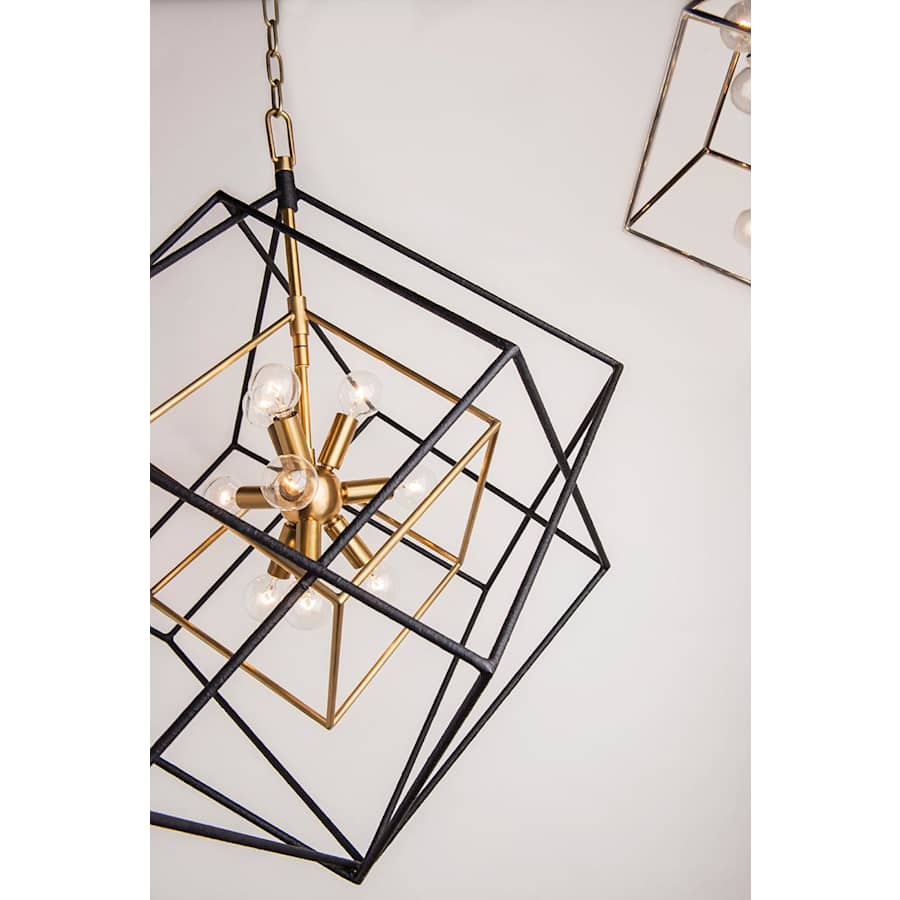 Roundout 12 Light 34" Wide Abstract Chandelier