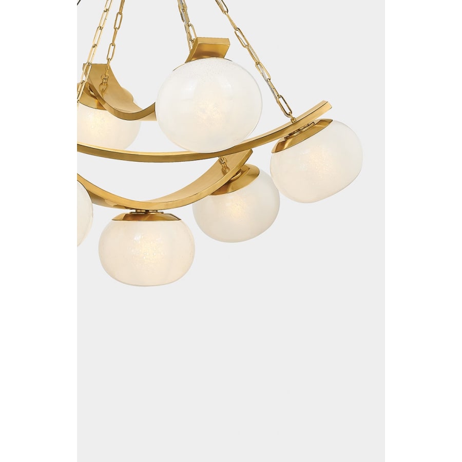 Glass chandelier - Aster Wisp for dining room view 5
