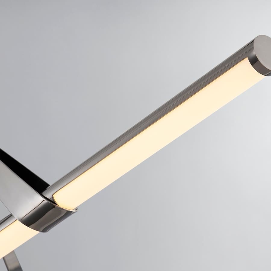 Brass Brass Sputnik chandelier - Mira Wisp for dining room view 5