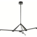 Brass Brass Sputnik chandelier - Mira Wisp for dining room view 1