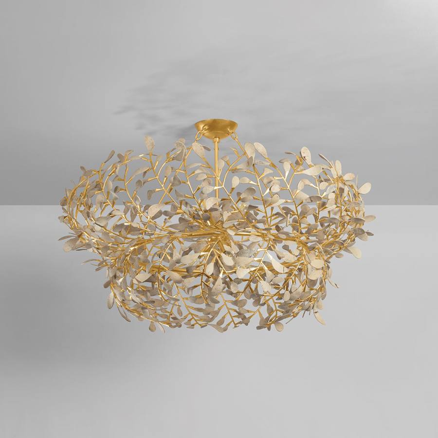 Iron Abstract chandelier - Bexley Point for dining room view 3