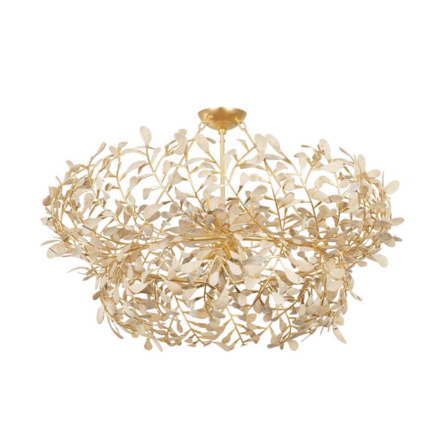 Iron Abstract chandelier - Bexley Point for dining room view 2
