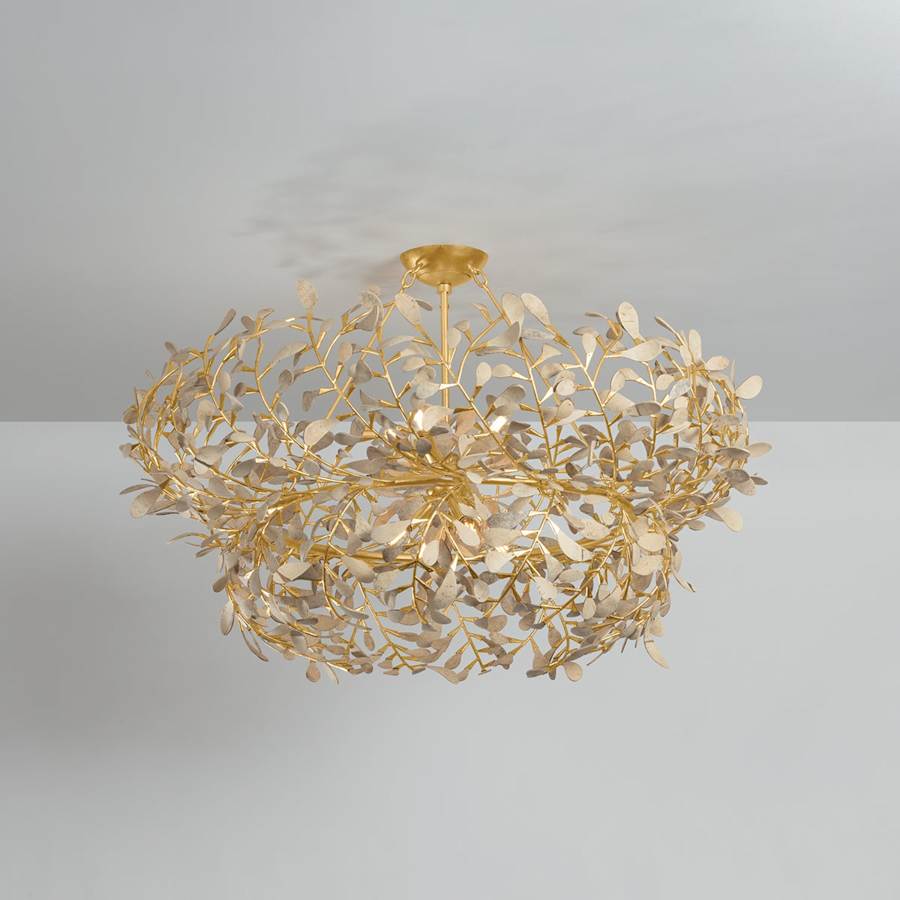 Iron Abstract chandelier - Bexley Point for dining room view 4