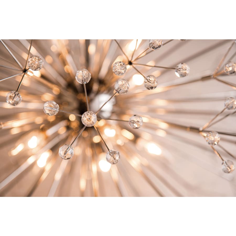 Dunkirk 10 Light 30" Wide Crystal Globe Chandelier