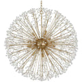 Clear Crystal Sputnik chandelier - Seren Point for dining room view 1